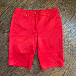 Women's E39 by Eric Shorts Size 4 Red